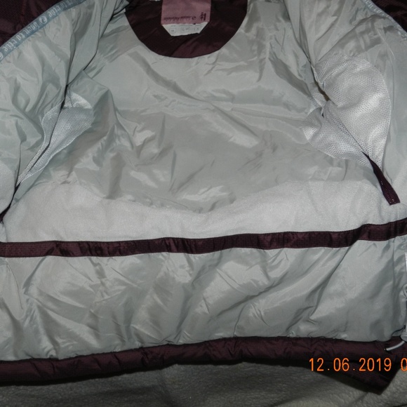 Powder Room Jackets & Coats Womens Powder Room Maroon Down Jacket